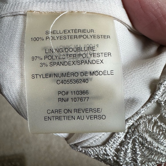 Alice + Olivia Emmie Metallic Slip Dress in Excellent Condition - Picture 6 of 8